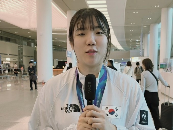 [쇼츠인터뷰] AG 첫 金 전하영 &...