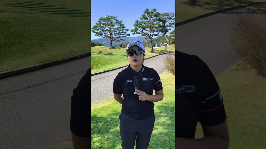 [쇼츠인터뷰] 김민주 "BMW 챔피언십 출전 목표 달성 감사...변형 스테이블포드 편하게 칠래요" #KLPGA #HJ중공업동부건설챔피언십